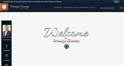 Desktop Screenshot of orangecountygov.com