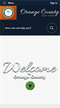 Mobile Screenshot of orangecountygov.com